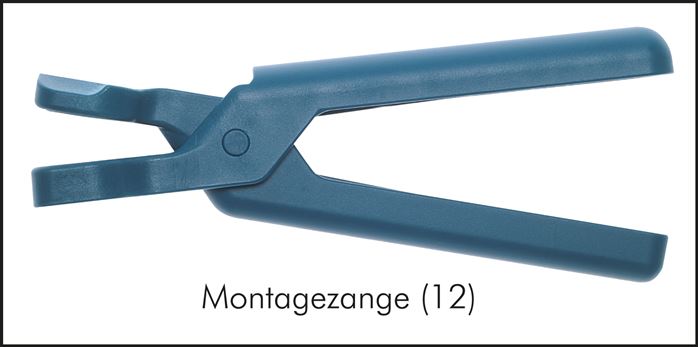 Exemplarische Darstellung: Kühlmittel-Gelenkschlauchsystem - Cool-Line 1/2", Montagezange